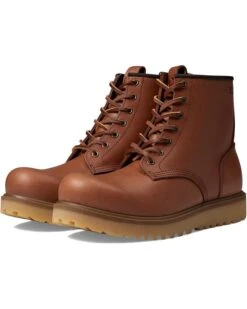 ECCO Staker Plain Toe Tie Premium Lace Boot | Boots